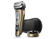 Ein Rasierer, der sich jeden Tag wie neu anfühlt. Braun 9419s Wet&Dry Rasierer gold
