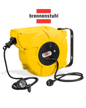 Brennenstuhl Wandkabeltrommel IP44 