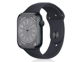 Die Zukunft der Gesundheit am Handgelenk. Apple Watch 8 Sport 45mm Mitternacht