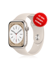 Apple Watch 8 Sport 45mm Polarstern