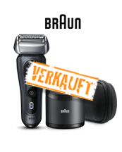Braun 8453cc Wet&Dry Rasierer blau