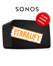 Sonos Five WLAN Lautsprecher schwarz