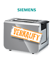 Siemens TT86105 Toaster grau