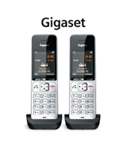 So komfortabel kann telefonieren sein. Gigaset Comfort 500HX Duo Silber