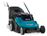 Einfach, kabellos Rasen mähen. Makita DLM432Z Akku-Rasenmäher