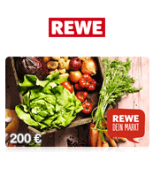 Rewe Gutschein 200 EUR