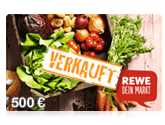 Rewe Gutschein 500 EUR