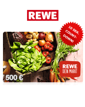 Rewe Gutschein 500 EUR