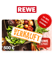 Rewe Gutschein 500 EUR