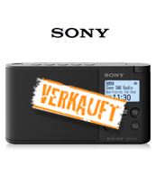 Sony XDR-S41D Digitalradio DAB+ Black