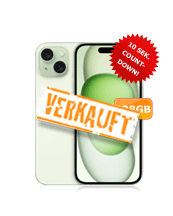 Apple iPhone 15 Grün 128 GB