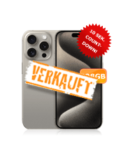 Apple iPhone 15 Pro Titan Natur 128 GB