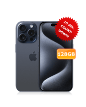 Apple iPhone 15 Pro Titan Blau 128 GB