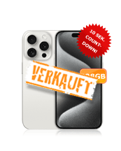 Apple iPhone 15 Pro Titan Weiß 128 GB