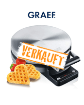Graef WA 80 Waffeleisen Edelstahl