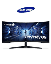 Monitor der Extraklasse mit besonders viel Platz. Samsung Odyssey G5 UWQHD 165Hz Monitor
