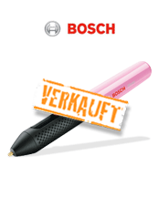 Bosch Akku Heißklebestift Gluey Pink