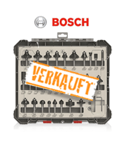 Bosch Fräser Set 8 mm Schaft 30tlg.
