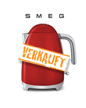 Smeg Retro Wasserkocher Rot 2400 W