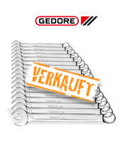 Gedore Ring-Maulschlüssel-Satz 17-tlg.