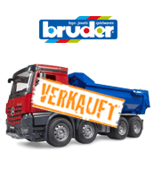 Bruder 03621 MB Arocs Halfpipe Kipp-LKW 