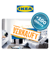 IKEA Gutschein 50 EUR + 100 Bids