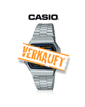Casio Digitaluhr A168WA-1YES silber