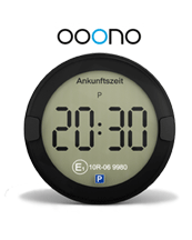 ooono Park 2 elektrische Parkscheibe