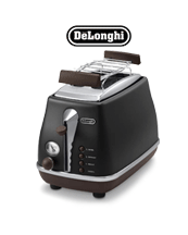 DeLonghi Icona Vintage Toaster schwarz