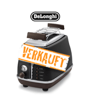 DeLonghi Icona Vintage Toaster schwarz