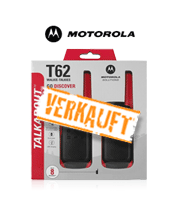 Motorola Talkabout T62 PMR rot 2er-Set