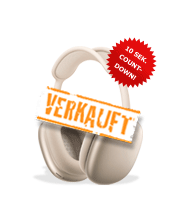 Apple AirPods Max Kopfhörer Starlight