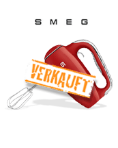 Smeg HMF01RDEU 50s Retro Handmixer