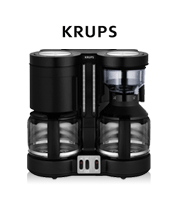 Zaubert zwei Kannen Kaffee zugleich. Krups KM 8508 Duothek Kaffeemaschine