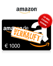 Amazon Gutschein 1.000 EUR
