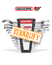 Gedore Doppelmaulschlüssel Set 12-teilig