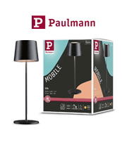 Stilvolle Beleuchtung wo immer Sie möchten. Paulmann 76996 LED Tischleuchte Gilo