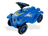 Der blaue Flitzer für kleine Nachwuchs-Polizisten. BIG Bobby Car Classic Polizei