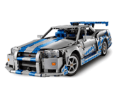 Tunertraum für Sportwagen- und Filmfans. Lego Technic 42210 Skyline GT-R (R34)
