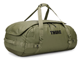Äußerst robuster und flexibler Gepäckprofi. Thule Chasm 70 Reisetasche Olive