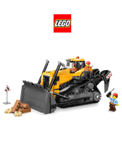 Lego City 60466 Gelber Bulldozer