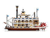 Baue dein eigenes nautisches Ausstellungsstück. Lego Ideas 21356 Flussraddampfer
