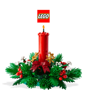Ein festliches Bauprojekt zur Weihnachtszeit. Lego Iconic 40743 Weihnachtsgesteck
