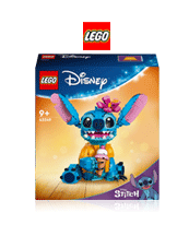 Baue dir deinen eigenen galaktischen Freund. Lego Disney 43249 Stitch