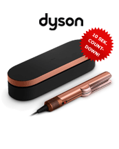 Die Revolution im Hairstyling. Dyson Airstrait Haarglätter Amber Silk