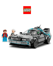 Die legendäre Zeitmaschine zum Nachbauen. Lego 77256 Delorean Zeitmaschine