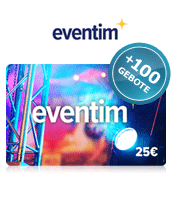 Eventim Gutschein 25 EUR + 100 Bids