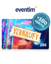 Eventim Gutschein 25 EUR + 100 Bids