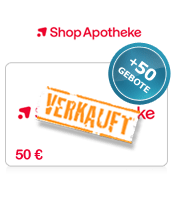 Shop Apotheke Gutschein 50 EUR + 50 Bids