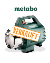 Metabo Gartenpumpe P 4500 Inox
